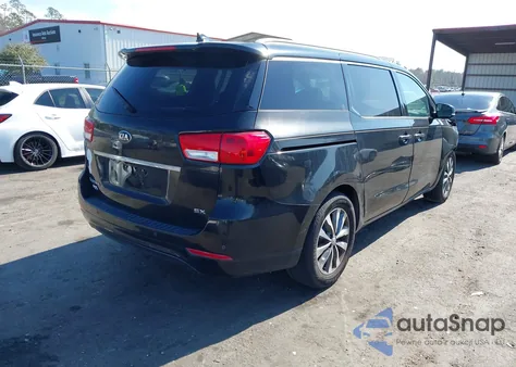 2016 Kia Sedona Sx из США, поврежденный, VIN KNDMC5C15G6156049